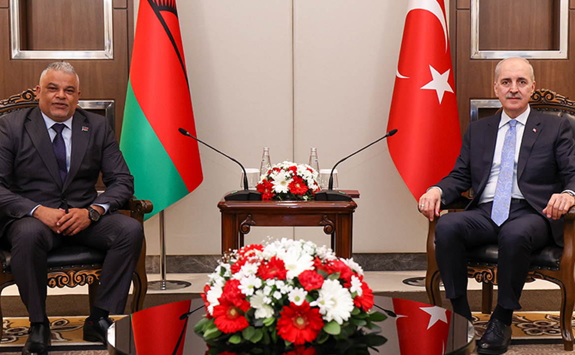 TBMM Başkanı Kurtulmuş, Malavi Ulusal Meclisi Başkanı Suleman ile Görüştü