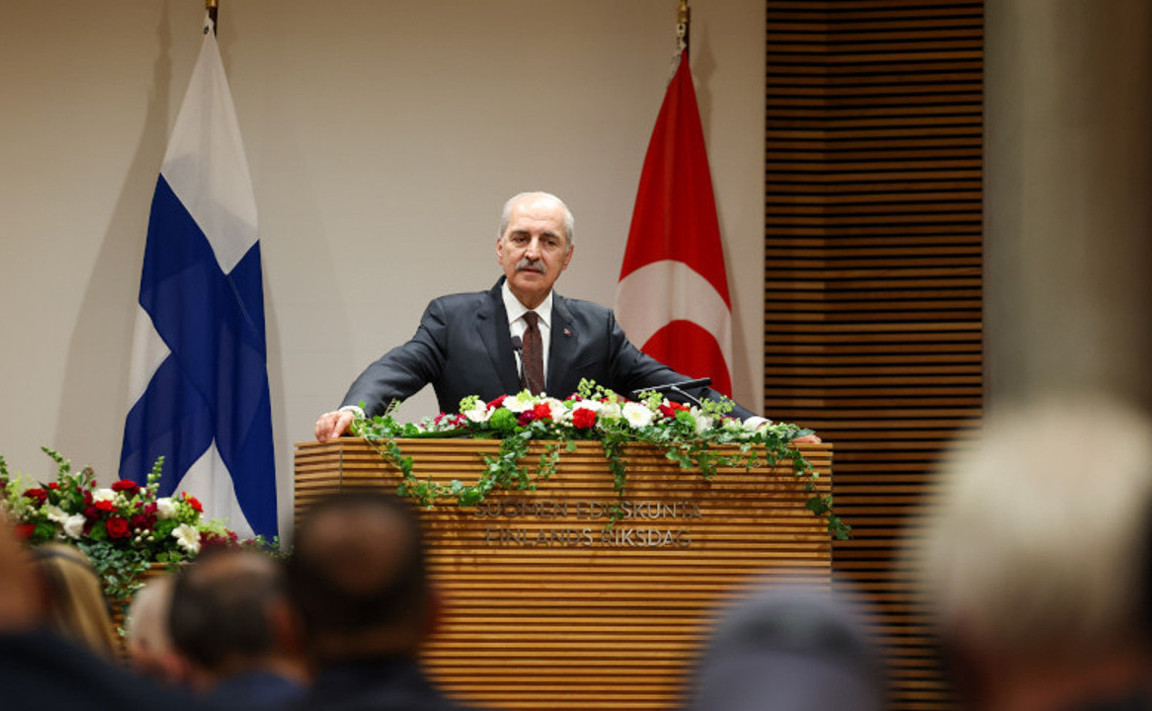 TBMM Başkanı Kurtulmuş, Helsinki’de “Değişen Dünyada Türkiye: Bir Ortak, Bir Dengeleyici, Bir Stratejik Aktör” Konferansında Konuştu