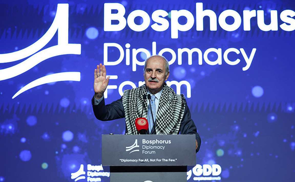 TBMM Başkanı Kurtulmuş, Bosphorus Diplomasi Forumu’nda Konuştu