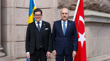 TBMM Başkanı Kurtulmuş, İsveç Parlamentosu Başkanı Norlen ile Görüştü