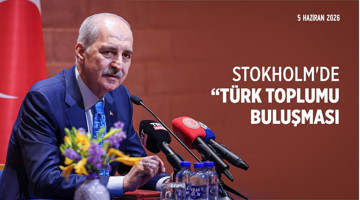 Stokholm'de, “Türk Toplumu Buluşması”nda kıymetli hemşehrilerimizle bir aradayız. 05.06.2026