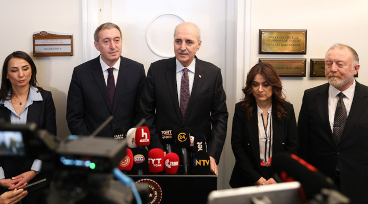 TBMM Başkanı Kurtulmuş, DEM Parti Eş Genel Başkanları Bakırhan ve Hatimoğulları’nı Ziyaret Etti