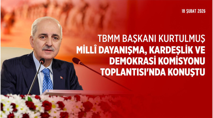 Millî Dayanışma, Kardeşlik ve Demokrasi Komisyonu 21. Toplantısı Açılışı