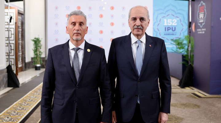 TBMM Başkanı Kurtulmuş, Bosna Hersek Halklar Meclisi Başkanı Ademoviç ile Görüştü