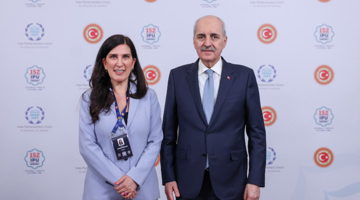 TBMM Başkanı Kurtulmuş, Meksika Temsilciler Meclisi Başkanı Rabadan ile Görüştü