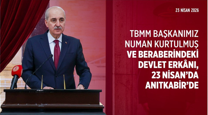 23 Nisan Ulusal Egemenlik ve Çocuk Bayramı törenleri kapsamında Anıtkabir’deyiz