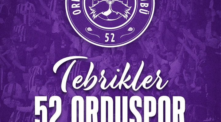 TBMM Başkanı Kurtulmuş’tan 2. Lige Yükselen Orduspor’a Tebrik Mesajı