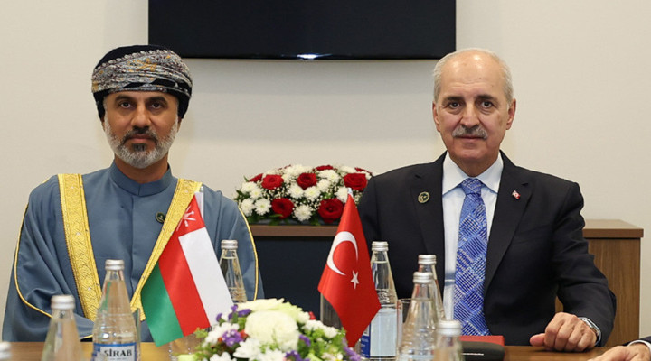 TBMM Başkanı Kurtulmuş, Umman Şura Meclisi Başkanı Al Maawali ile Görüştü