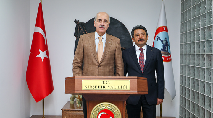 TBMM Başkanı Kurtulmuş, Kırşehir Valiliğini Ziyaret Etti