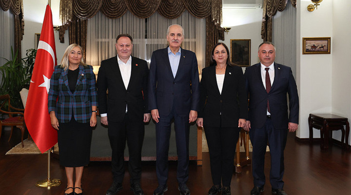 TBMM Başkanı Kurtulmuş, Türkiye'nin Bişkek Büyükelçiliğini Ziyaret Etti